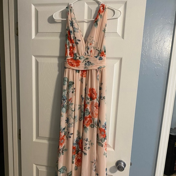 Lulus Floral maxi dress - Picture 4 of 11